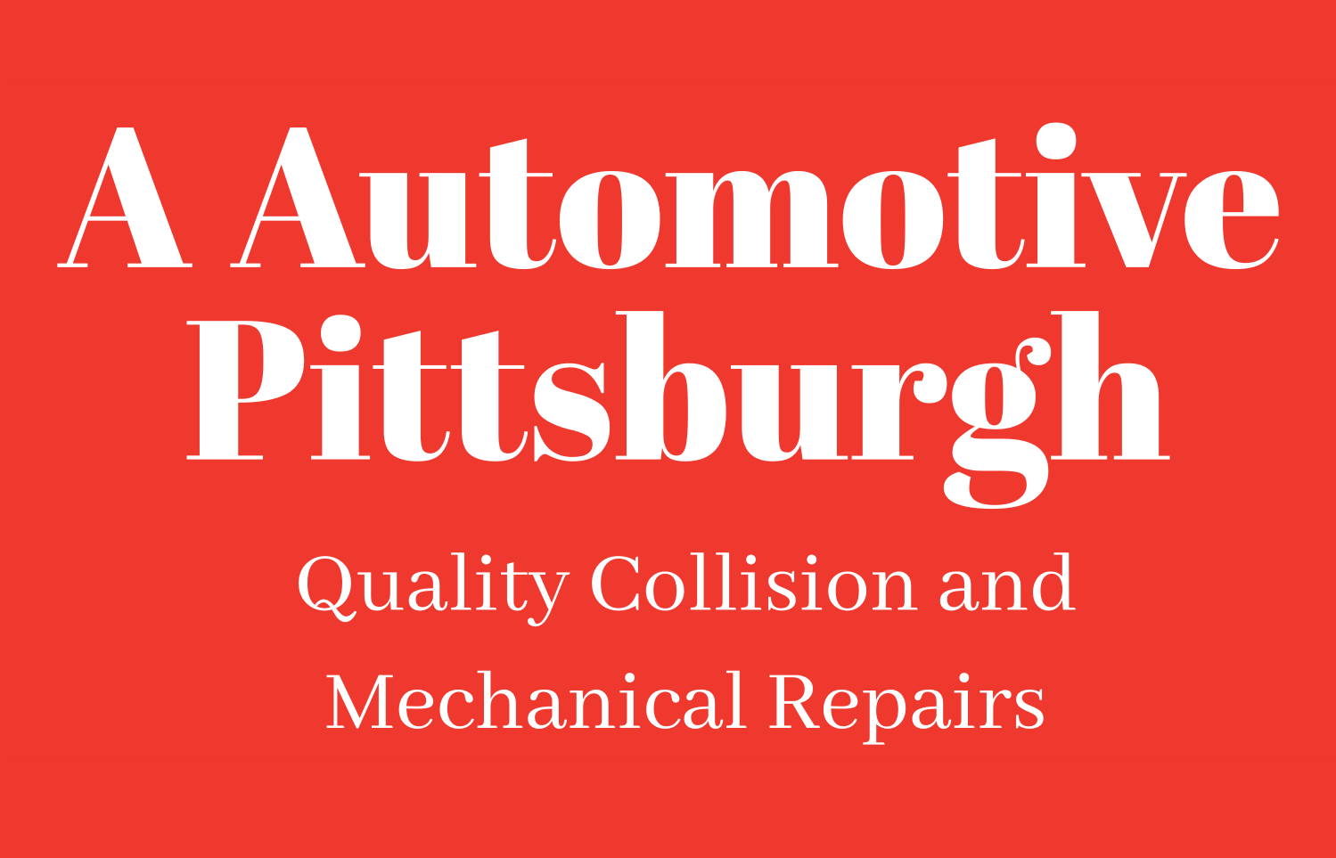 A-Automotive – Pittsburgh Auto Repair Bodyshop